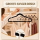 thumbnail image 3 of Perchas de ropa UEAKPIC 50 unidades terciopelo negro, 3 of 7