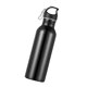thumbnail image 1 of Botella De Agua Deportiva De Acero Inoxidable Ciclismo Senderismo Matraz Negro, 1 of 5