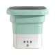 thumbnail image 1 of Lavadora Plegable, Ahorro De Espacio, Duradera, Pequeña Para Apartamento, Viaje, Escuela, Verde, 1 of 5