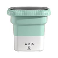 Bothyi - Lavadora Plegable, Ahorro De Espacio, Duradera, Pequeña Para Apartamento, Viaje, Escuela, Verde