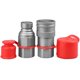thumbnail image 1 of Acopladores hidráulicos Zinger 1/2" NPT de cara plana, 1 of 6