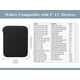 thumbnail image 2 of Funda para tablet TimoVo 9-11 para iPad 11 pulgadas A16 2025 negra, 2 of 8