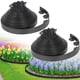 thumbnail image 1 of Borde para bordes con diseño de paisaje FunFanso, 2,54 cm x 30,48 m, con 150 estacas, 1 of 7