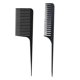 thumbnail image 1 of 2pcs Professional Resaltar Peine Peluquería Salón Dyeing Combs Herramientas Negro, 1 of 5