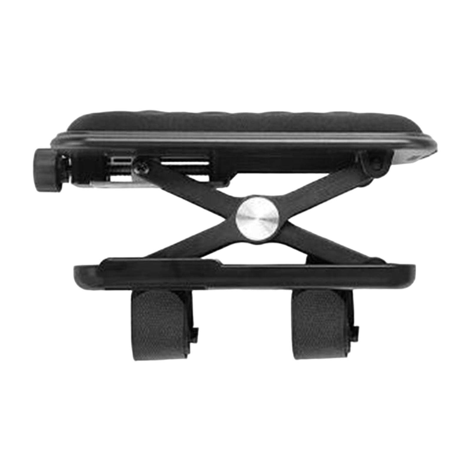 Bothyi - Cojines Para Reposabrazos De Silla, Soporte Para Codos Y Antebrazos Para Silla De Ordenador, Color Negro