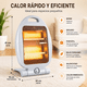 thumbnail image 1 of Calefactor Eléctrico Halógeno Portátil Estufa 800W Rejilla, 1 of 7