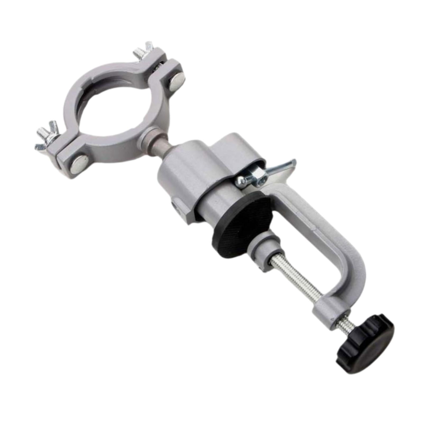 Magideal - Soporte Para Taladro Eléctrico, Soporte Para Amoladora, Tornillo De Banco De Acero Fundido Portátil, Abrazadera De Mesa Pequeña Para Construcción De M