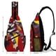 thumbnail image 2 of Hamburglar Riñonera Bandolera con Estampado Integral para Hombres y Mujeres, Bolso Cruzado Gráfico de Tendencia, Mochila de Hombro Streetwear para Ciclismo y Deportes, Riñonera Versátil Casual, 2 of 6