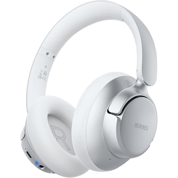 Auriculares BERIBES WH305B ANC 70 h 40 mm Plata