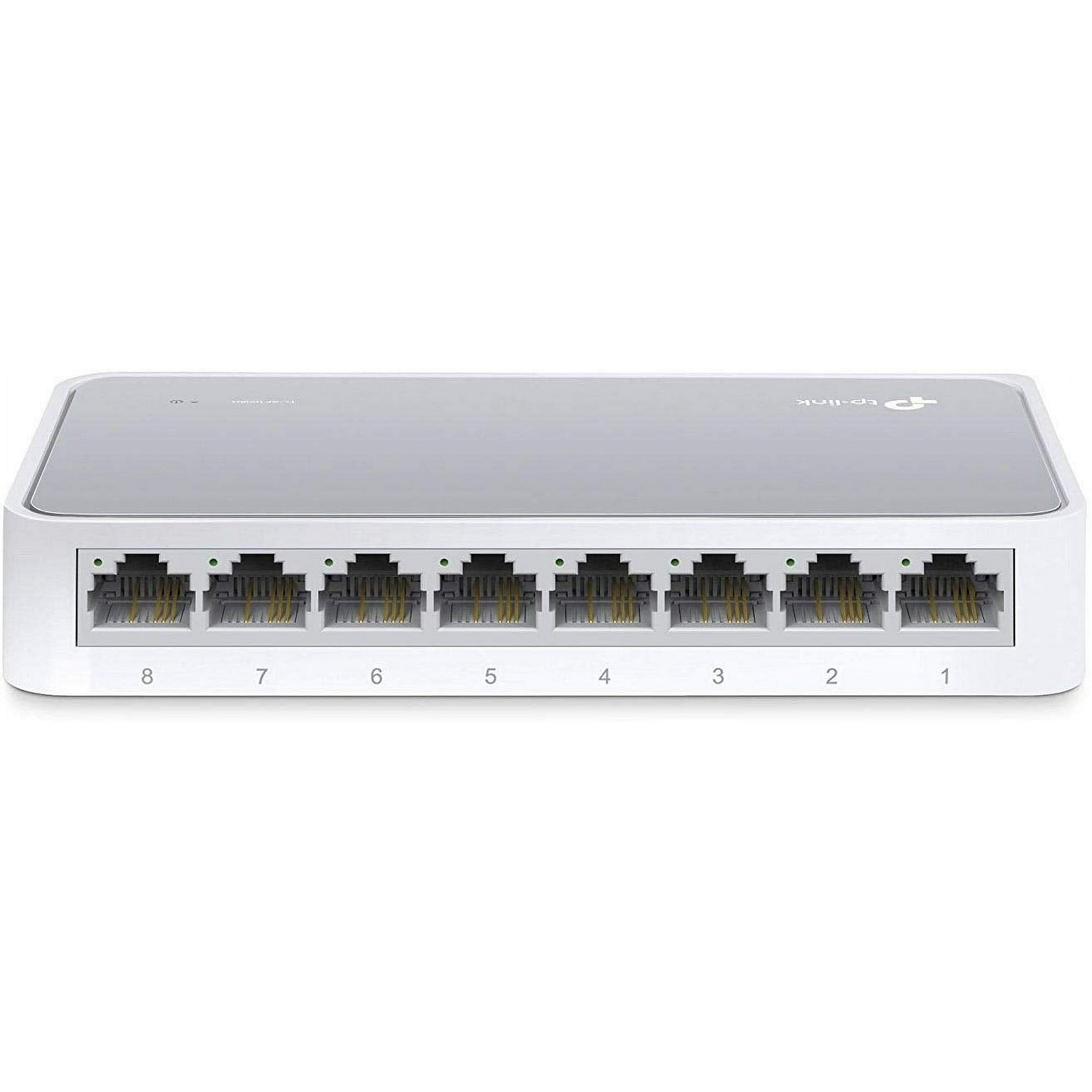 Switch Ethernet De 8 Puertos Tp-link 10/100mbps