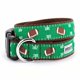 thumbnail image 1 of Collar para perro grande The Worthy Dog con patrón de fútbol, 1 of 7