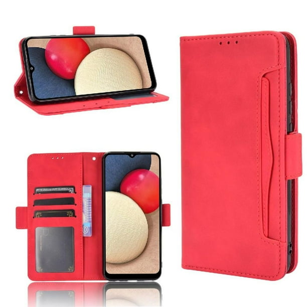 Funda Tipo Billetera FOXDOCK para Samsung Galaxy A03S – Tapa Flip con Tarjetero