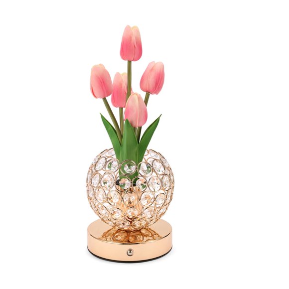 LÁMPARA TXGZYBhg Tulip 28 cm Táctil 3 colores inalámbrica
