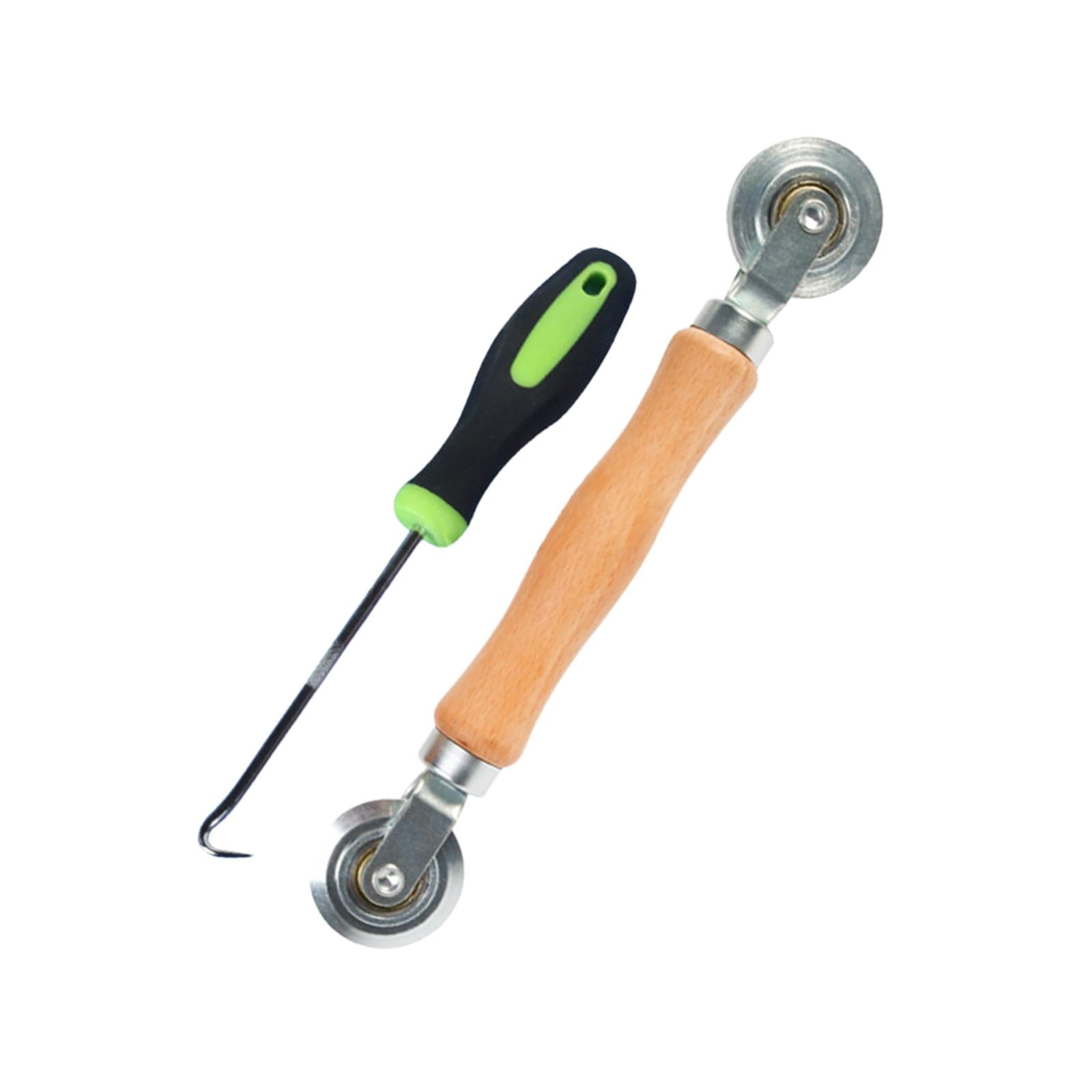 Magideal - Herramientas De Instalación De Ventanas Con Rueda De Malla, Instalación De Puertas Y Ventanas, Ruedas De Metal, Herramientas De Rodillo De Pantalla Pa