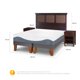 thumbnail image 3 of Cama Europea Alaska 2 Plaza Base Dividida, 3 of 9