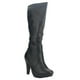 thumbnail image 3 of Bota Chalada Mujer Plataform30 Negro Casual, 3 of 6