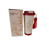 Genérico - Vaso Térmico Termo Para Cafe Mug Acero Inoxidable 530Ml Rojo