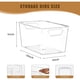 thumbnail image 2 of Organizador Freebat FF712 Pack de 12 de Plástico Transparente para Cocina, 2 of 3