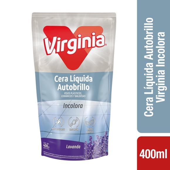 Cera Líquido Autobrillo Incolora Bolsa, 400 ml