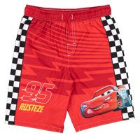 Bañador Disney Pixar Cars Lightning Mcqueen Rojo 2T Para Niños
