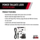 thumbnail image 3 of Cerradura de portón trasero Pop & Lock para Toyota Tacoma Power, antirrobo, 3 of 7
