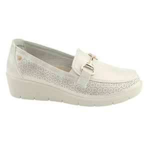Mocasin Chalada Mujer Cona-2 Dorado Casual