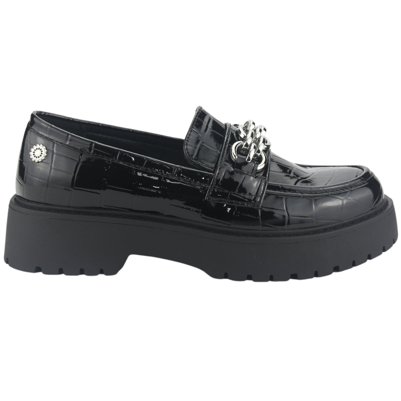 Mocasin Chalada Mujer Lenin-1 Negro Casual