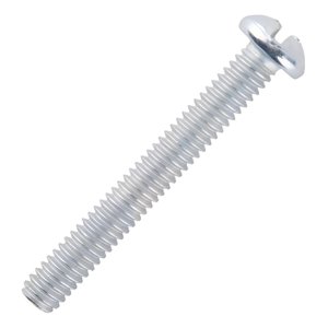 Metalfer - Perno Cocina C/Red. Comb Zincado 5/16 X 3/4 100Un.