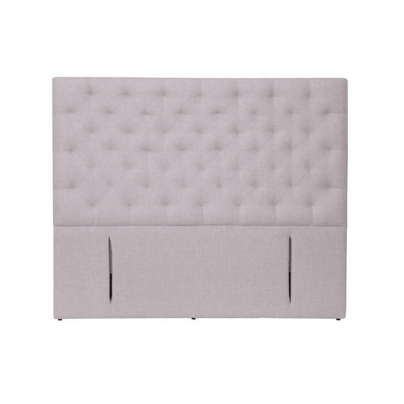 Respaldo Brescia Lino Gris Claro King