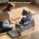 thumbnail image 2 of FURTIME Stainless Steel Litter Box with Lid, Enclosed Metal, 2 of 3