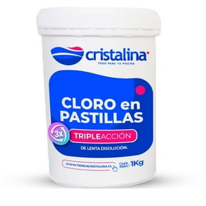 Tiendacristalina.Cl - Cloro En Pastilla Triple Acción Para Piscinas 1 Kg