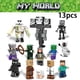 thumbnail image 4 of Juego de 46 bloques de construcción ensamblados de Minecraft compatibles con minifiguras, juguete educativo., 4 of 5