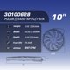thumbnail image 3 of Ventilador Spal 25 cm 12 V de alto rendimiento 847 CFM con hélice curva, 3 of 7