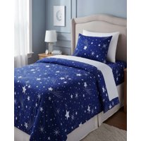 Casa Sol - Juego De Sabanas De Verano Estrella Infantil Plaza Y Media Mas 1 Almohada