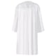 thumbnail image 1 of Toga de graduación unisex mate para secundaria, toga de coro para iglesia, toga de juez, disfraz de Halloween (blanco), 1 of 6