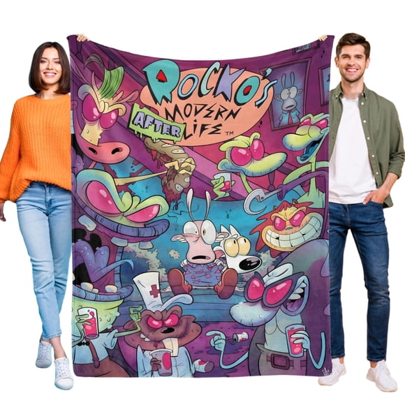 Manta La Vida Moderna de Rocko 120x150cm