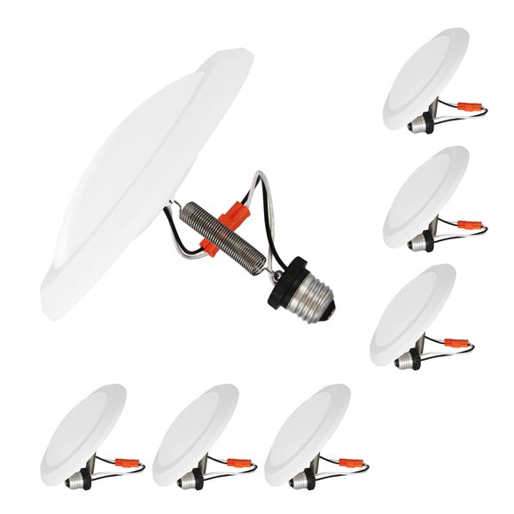 Luz de disco Jolux 19 cm regulable (pack de 6)