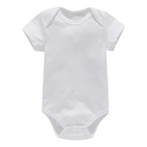 Genérico - Set 3 Bodys Enteros Para Bebe Manga Corta 0-24M Lau