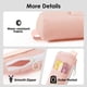 thumbnail image 4 of Portabolígrafos MoKo, estuche con cierre para cuaderno, banda ajustable, rosa, 4 of 7