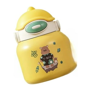 Total Click - Termo De Agua 710Ml Acero Inoxidable Diseño Oso Amarillo