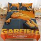 thumbnail image 1 of x363 Garfield Bed Duvet Cover Microfiber Bedding Sets 3D Printed Lightweight 3 Piece Comforter Sets, 1 Duvet Cover And 2 Pillow Shams for Kids Boys Girls 90"x90" jn363, 1 of 5