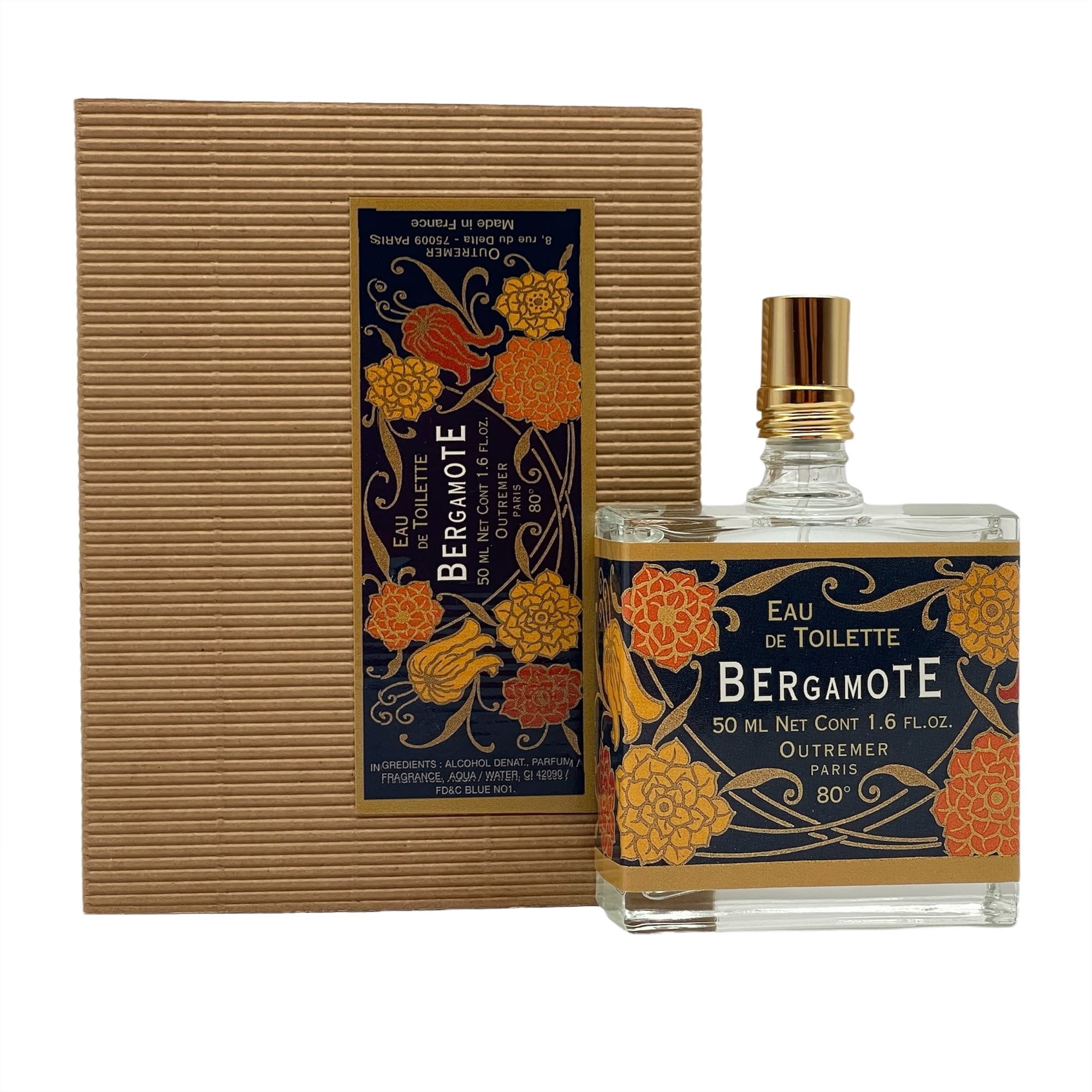 Perfume Outremer/l'aromarine Bergamote Eau De Toilette 50 Ml
