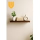 thumbnail image 4 of 2 Repisa Flotante Dormitorio Baño Estantes Pared Mdf 40x15cm marron, 4 of 10