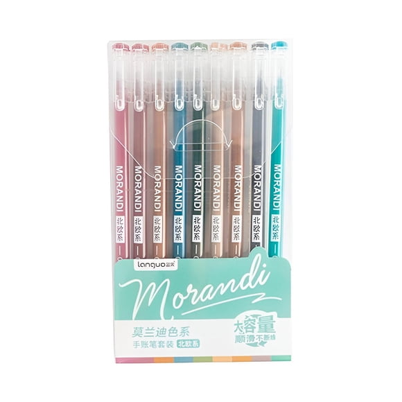 Set Lápices Gel 9 Colores Set Nordic - Languo