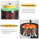 thumbnail image 3 of Cesta giratoria SNTD de 5 niveles para frutas y verduras, 3 of 8