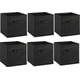 thumbnail image 2 of Bidones de almacenamiento SIMPLE HOUSEWARE, cubos plegables, 28 cm, color negro, paquete de 6, 2 of 7