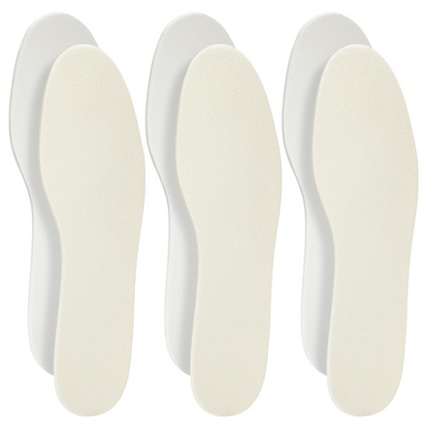 Relleno Para Zapatos Comfwalk, Espuma De Látex De Longitud Completa, 3 Pares