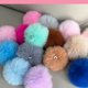 thumbnail image 3 of suxuMhao Bolas Decorativas de Pompones Verdes, 50 Pzas 2.36in Pompones Esponjosos y Suaves de Piel Sintética para Manualidades DIY, Fiesta, Bolas de Pompones para Manualidades Al por Mayor,, 3 of 4