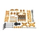 thumbnail image 2 of Kit De Metal De Repuesto RC Para WLtoys 144001 124019 Accesorio De Bricolaje Sobre Orugas Dorado, 2 of 5