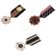 thumbnail image 5 of 3x Vintage Unisex Medalla Ejército Insignias Estrella Broche Pin Joyería, 5 of 5
